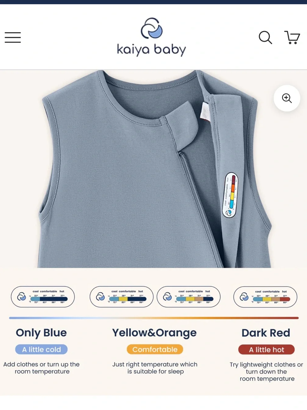 Kaiya Baby soft slate